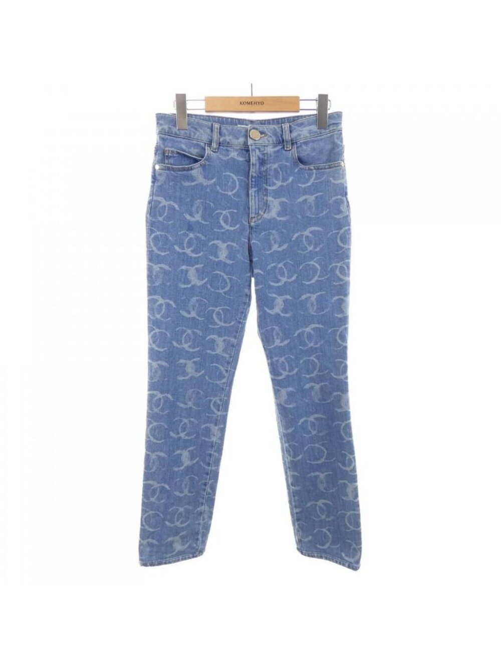 Chanel Jeans Blue